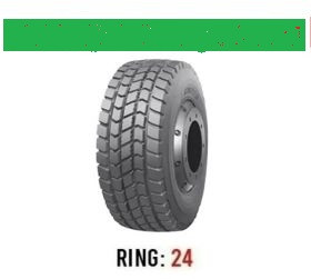 لاستیک جرثقیل گودراید(سه ستاره) سایز 385/95R25 (14.00R25)